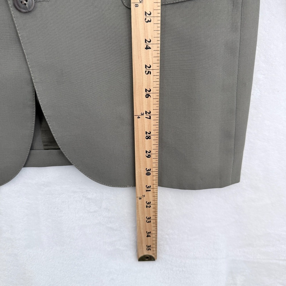 Vintage Brooks Brothers Sport Coat Mens 38 Gray Two Buttons Business Casual - Picture 7 of 14